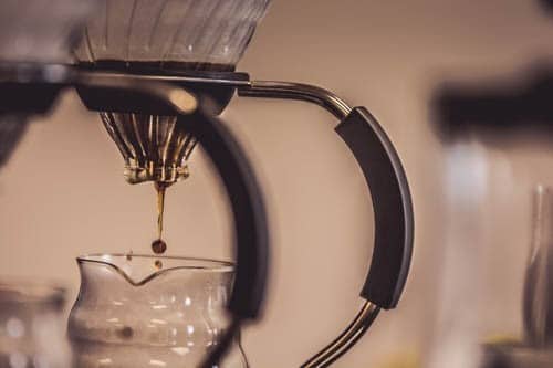 Specialty coffee brewing at the Royal New York lab