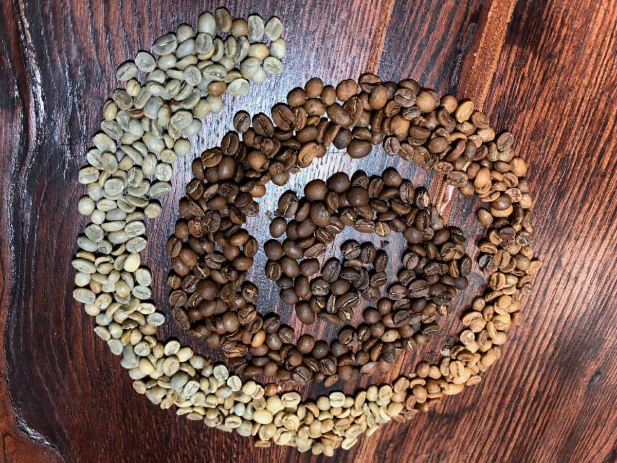 coffee roasting beans