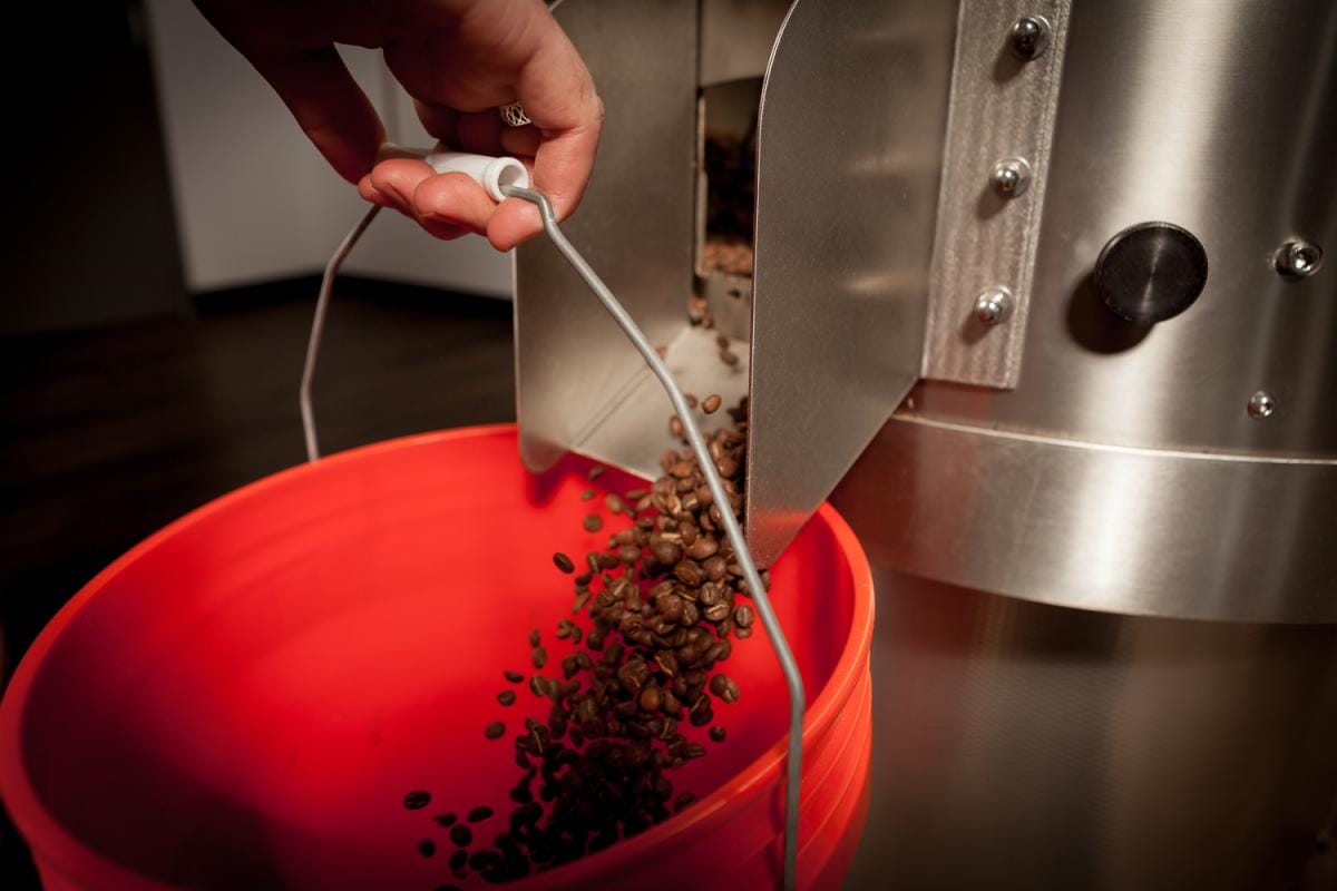almost dark roast coffee