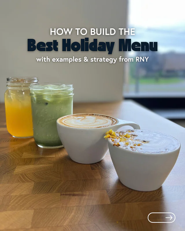 Gingerbread. Vanilla. Cranberry. Orange.⁠
⁠
Some flavors just feel like the holidays.⁠
⁠
But how do you turn those familiar flavors into a seasonal menu that feels fresh, cohesive, and worth coming back for? We’re walking through how to build your holiday cafe menu. Link in bio.⁠
⁠
#holidaymenu #cafemenu #menubuilding #holidaycoffee #holidaytea